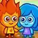 Lava Boy And Blue Girl